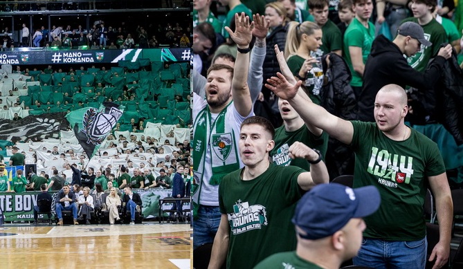 „Green White Boys“: „Turi būti ligonis, kad nesuprastum, kas sekmadienį dominavo tribūnose“